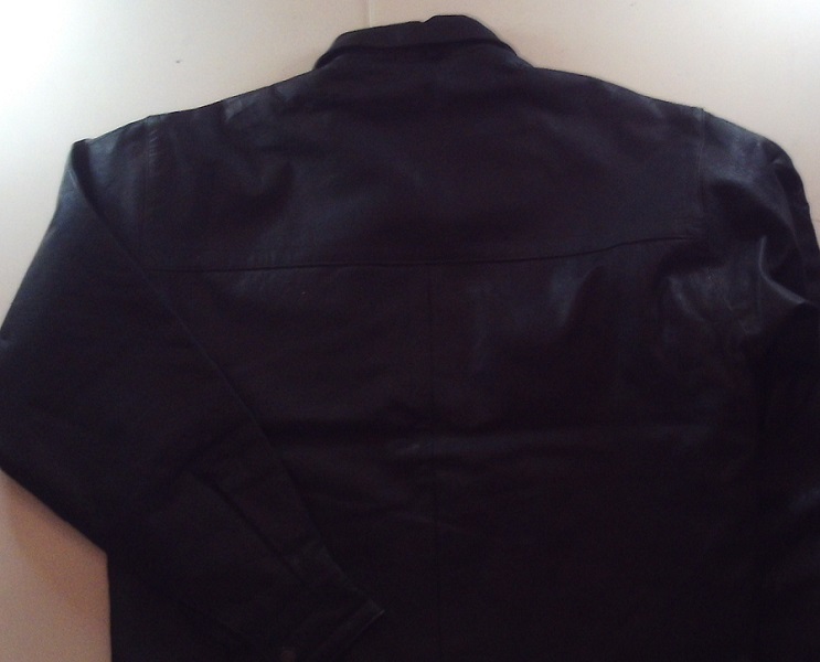 Genuine Leather Stylish Black Jacket