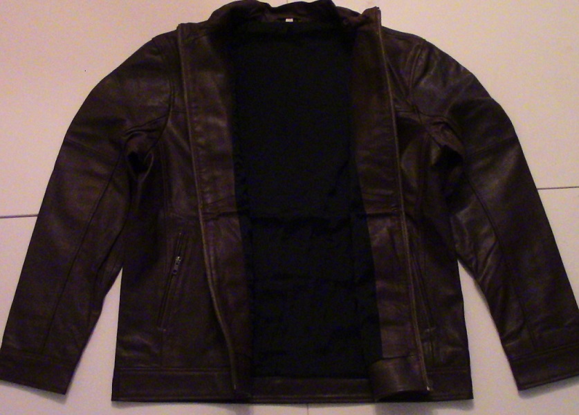 Genuine Leather Brown Jacket