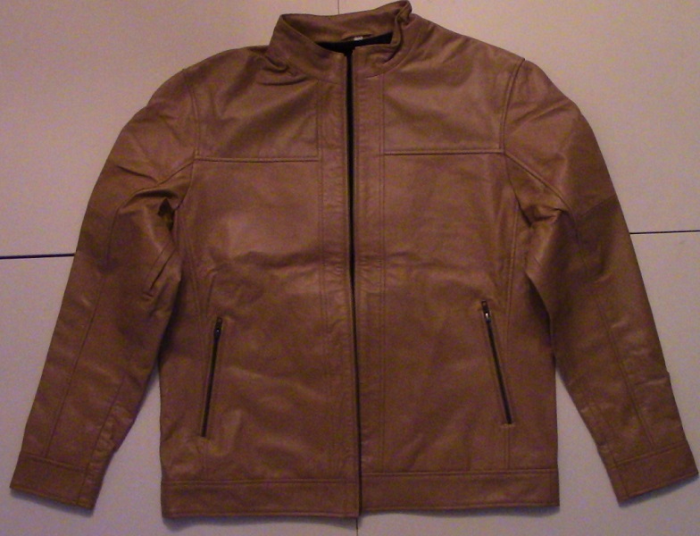 Genuine Leather Light Brown Jacket