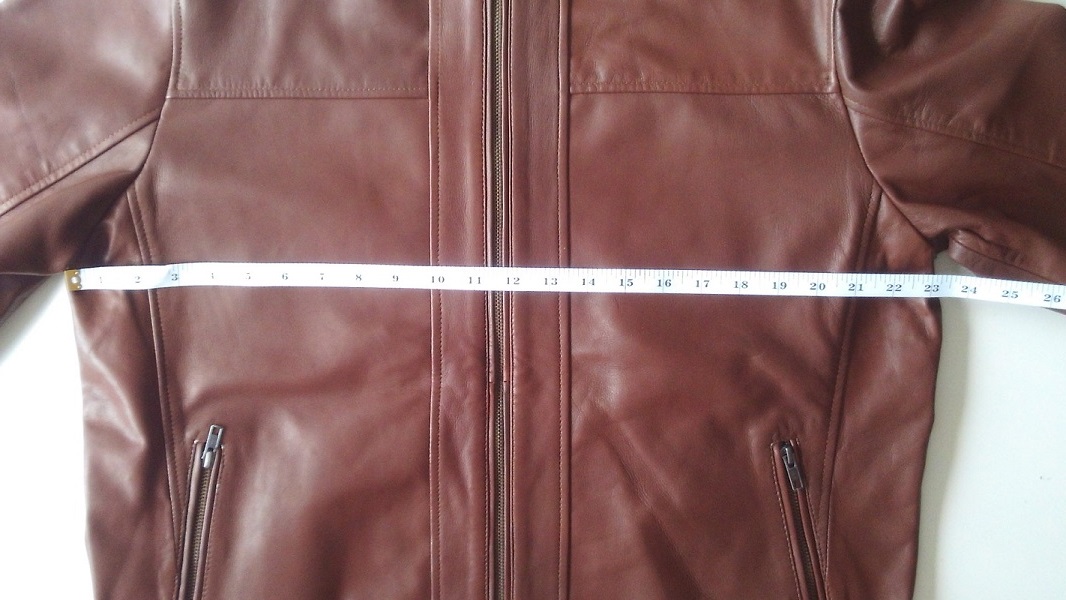 Genuine Leather Stylish Tan Brown Jacket