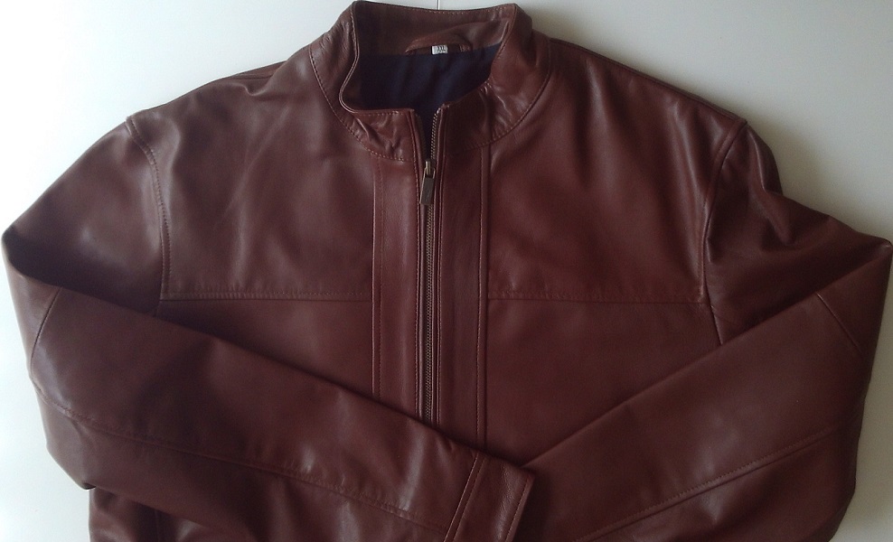Genuine Leather Stylish Tan Brown Jacket