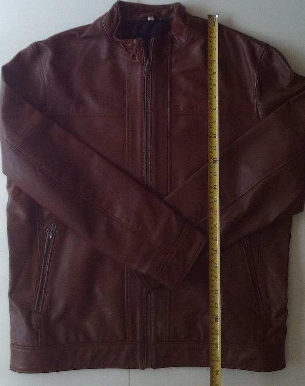 Genuine Leather Stylish Tan Brown Jacket